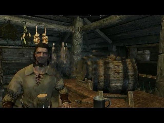 Skyrim with vSync on/off