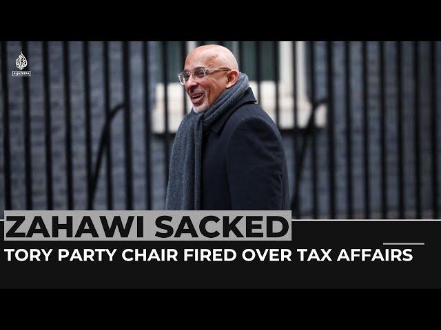 UK: Tory Party chairman Nadhim Zahawi sacked over tax affairs row