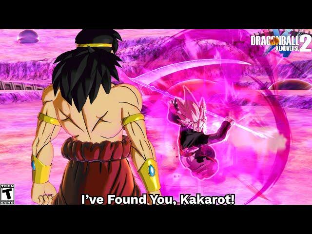 BROLY MEETS SSR Goku Black! NEW DLC17 STORY QUESTS & SECRET INTERACTIONS|DB Xenoverse 2