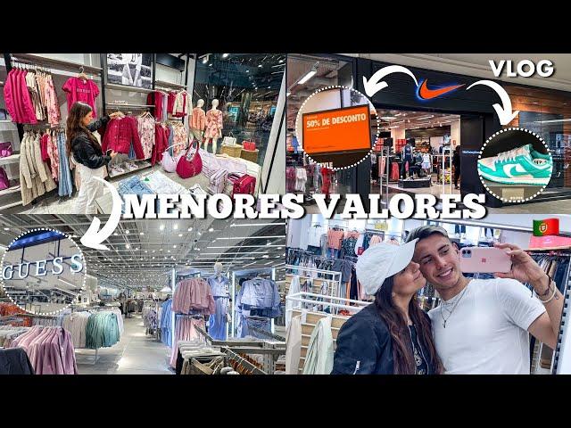 VLOG | FOMOS NO OUTLET MAIS BARATO DE PORTUGAL    *TUDO A 50% DE DESCONTO* 