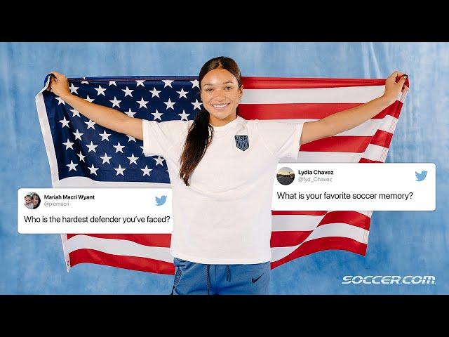 USWNT Star Sophia Smith Answers Your Questions