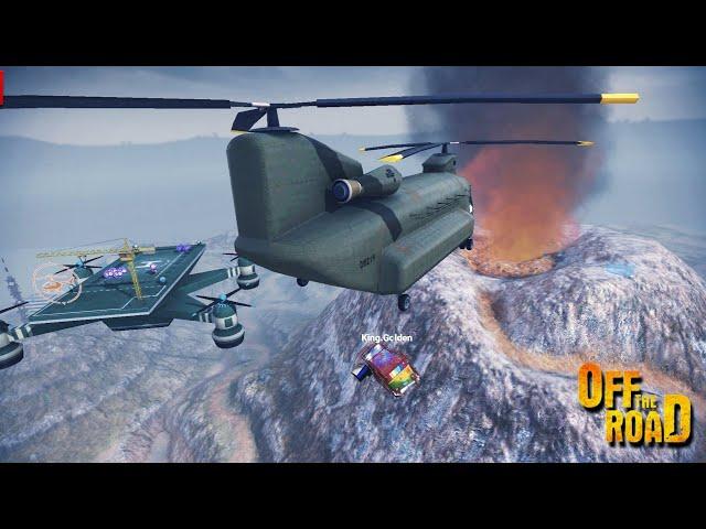 Forcefully Dropping AI Players In Volcano | Off The Road OTR Open World Driving Android Gameplay HD