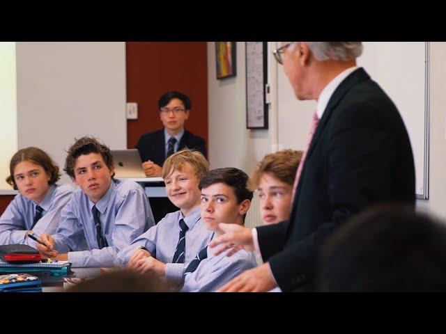 English class at Senior School | A Melbourne Grammar moment