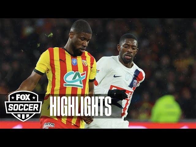 Lens vs. PSG | French Cup Highlights | Round of 64