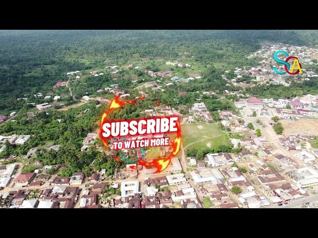 DRONE FOOTAGE - OSEIM, EASTERN REGION GHANA (4K)