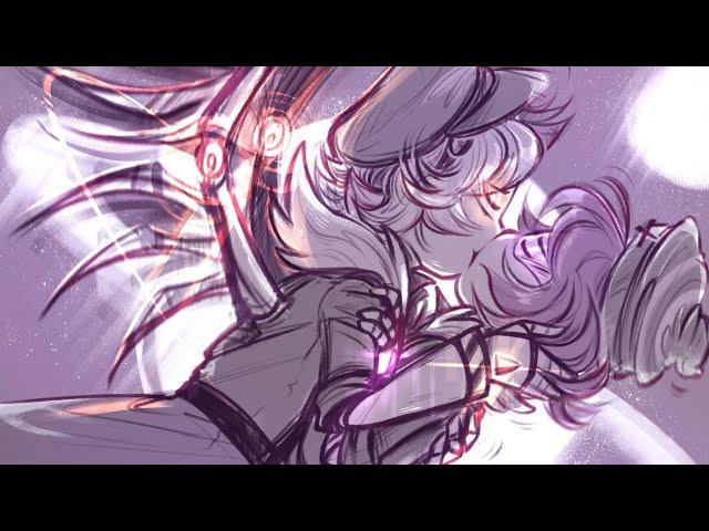 “N AND UZI ALONE IN THE DARK" ||MURDER DRONES|| (COMIC DUB)