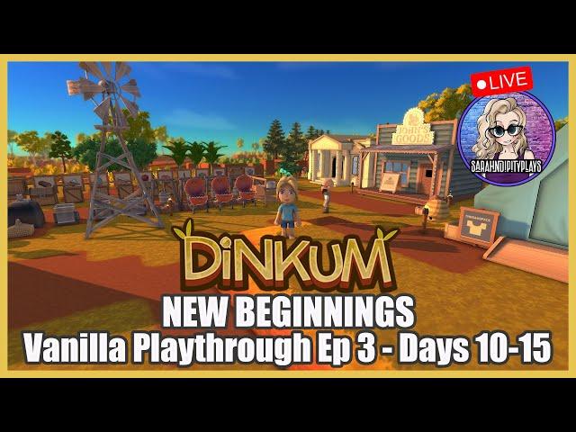 Dinkum: New Beginnings! Vanilla Playthrough Ep 3 #dinkum #cozygaming #vanilla