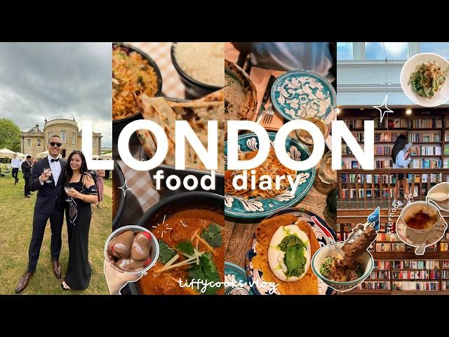 london diaries  *basically a food vlog* | first time in uk, running on vacation, explore with me