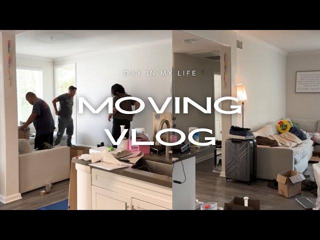 MOVING VLOG| Day in my life, Part. 1 ️