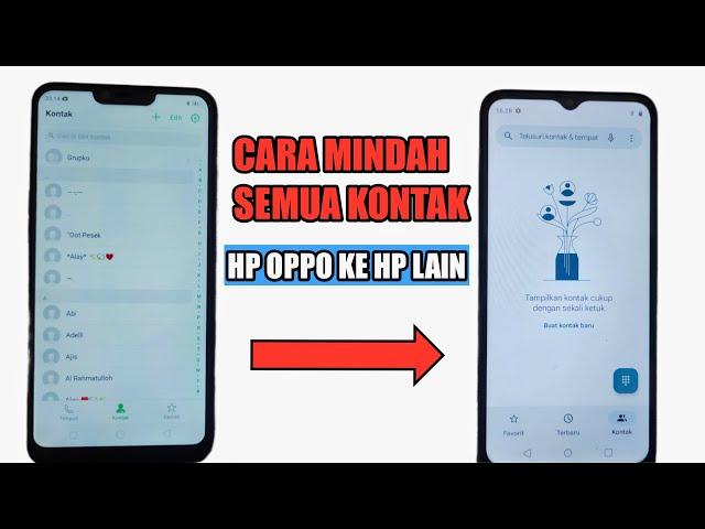 Cara Memindahkan Semua Kontak Di Hp Oppo Ke Hp Yang Lain Secara Cepat