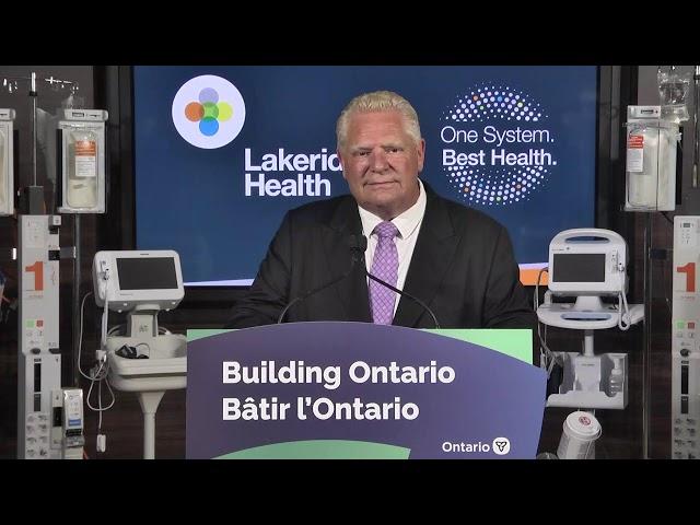 Premier Ford Holds a Press Conference | August 1