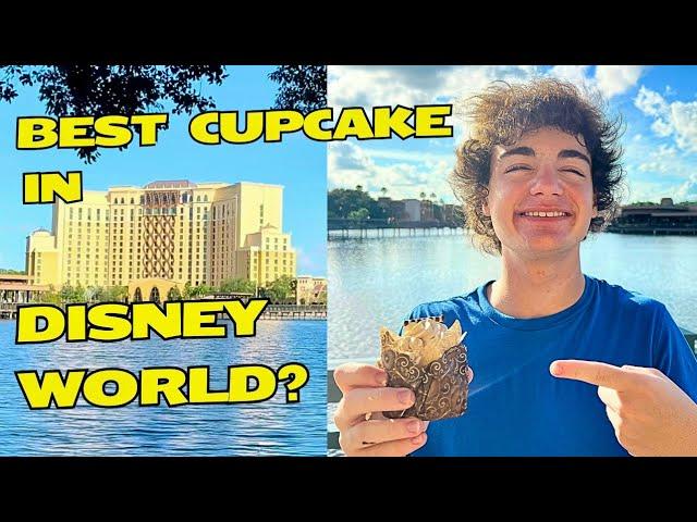 BEST CUPCAKE In Disney World? / Coronado Springs Resort Tour #disneyworld #coronadosprings #cupcake