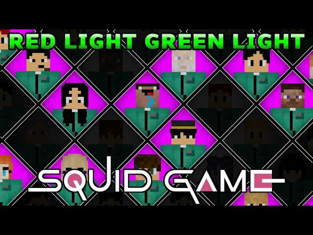 Squid Game Portrayed By Minecraft