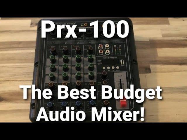 Phenyx Pro PRX-100 : The Best Budget Audio Mixer!