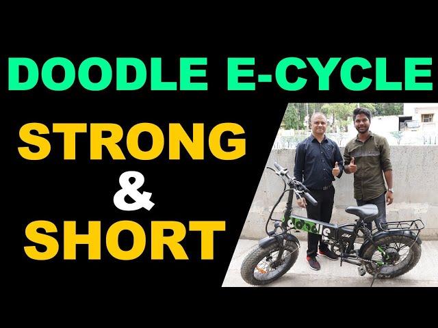 DOODLE Foldable Ecycle Customer Review | Latest Electric Cycle | Electric Vehicles India