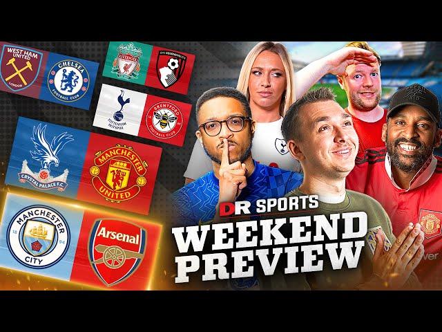 Man City vs Arsenal CLASH! | Spurs Fans Turn On Ange? | UCL Nights BACK | Weekend Preview