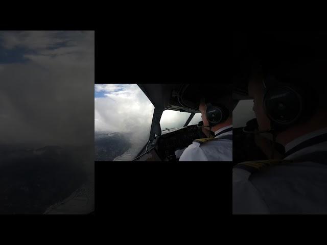 TCAS alert Boeing 737 during the approach runway 08 Innsbruck.