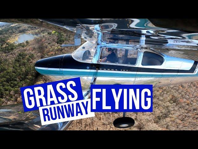 Flying home to my grass strip - Extended version!