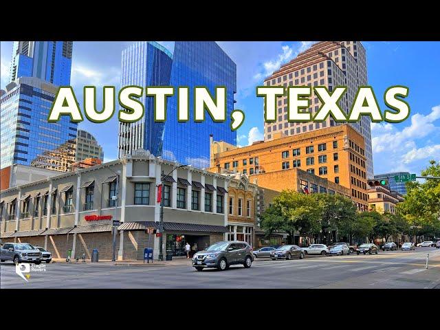 Austin, Texas   4K Walking Tour of Texas Capital City's Downtown