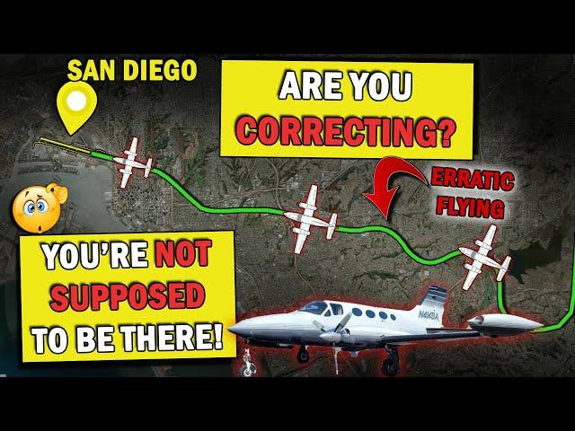 Cessna N414BA Crash San Diego | Day Before the Tragedy