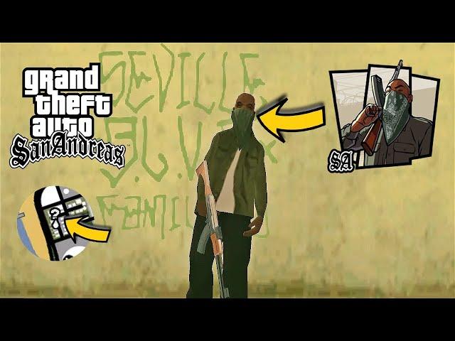 Secret Character In GTA San Andreas - Seville Blvd's Scarf Face