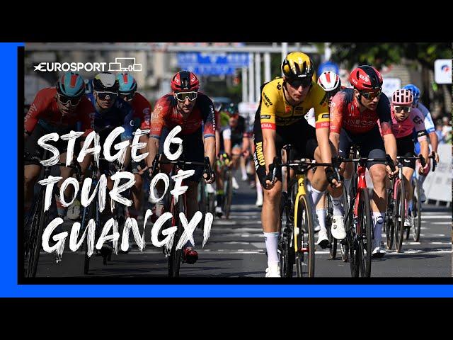 PHOTO FINISH!  | Tour Of Guangxi Stage 6 Conclusion | Highlights | Eurosport