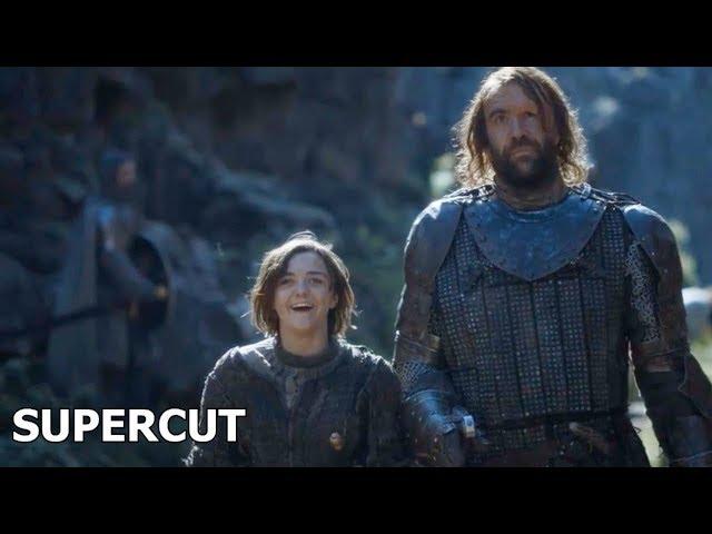 Arya and the Hound Being A Comedic Duo