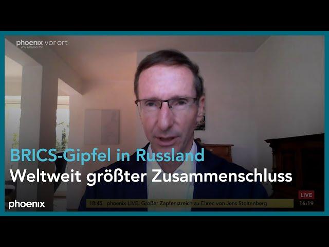 Joachim Weber zum BRICS-Gipfel in Russland am 22.10.24