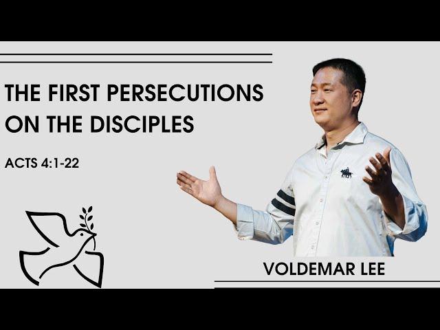 The first persecutions on the disciples // Acts 4:1-22 // Shanyrak Church, Voldemar Lee