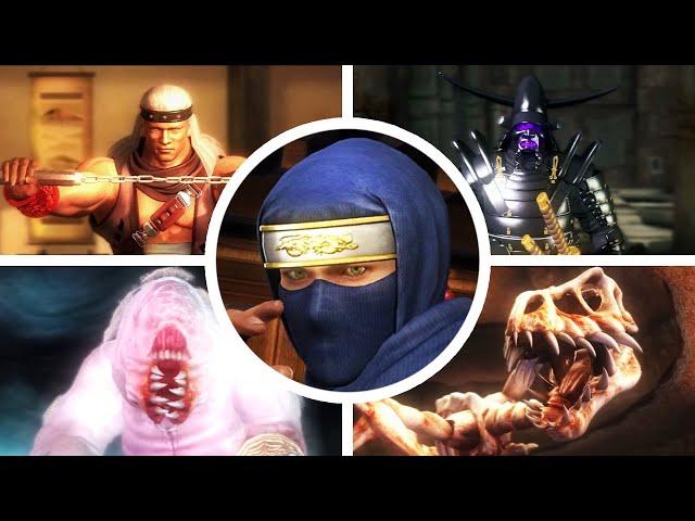 Ninja Gaiden Sigma -  All Bosses [1080p60]