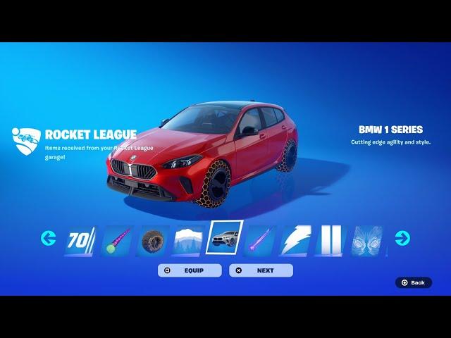 How To Get BMW 1 Series Car Body For FREE! (Fortnite)