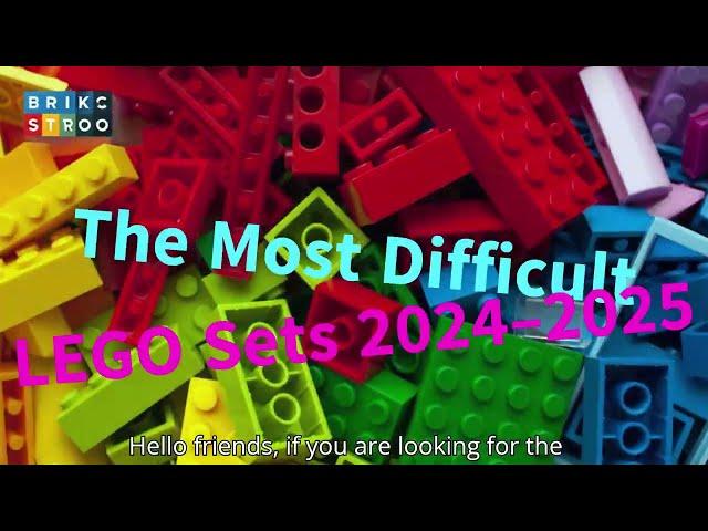 The Most Difficult LEGO Sets 2024–2025#lightmybricks # LEGO Technic#automobile