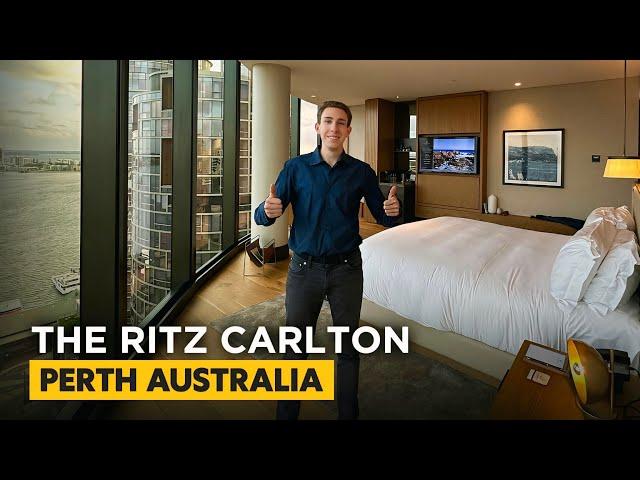 PERFECT SCORE: The Ritz Carlton Perth, INSANE Luxury Hotel In Australia【Full Tour In 4K】