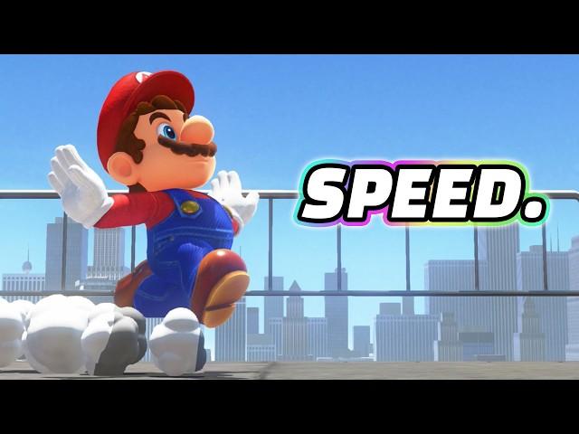 Speedrunning Mario Odyssey to beat QuinBoBin