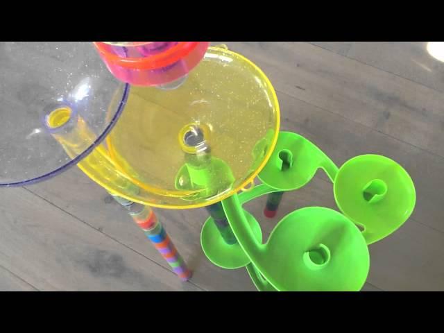 Marble run spirals and funnels!