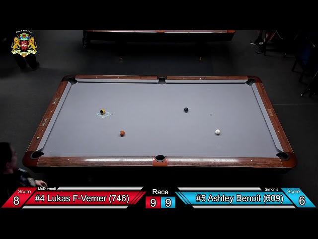 Pro List Match - #4 Lukas Fracasso-Verner vs.#5 Ashley Benoit