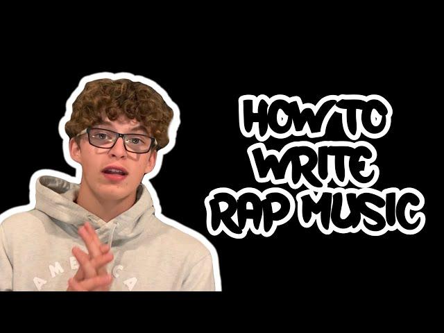 How to Write a Rap Song in 2021