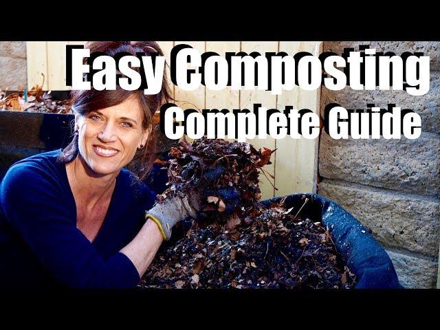 How to Make Compost From Start to Finish-Quick & Easy /Complete Guide with Digital Table of Contents