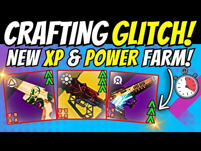 Do This CRAFTING & XP Glitch ASAP Bungie Didn't PATCH! New BUFFS, Power Increase & TWAB Destiny 2