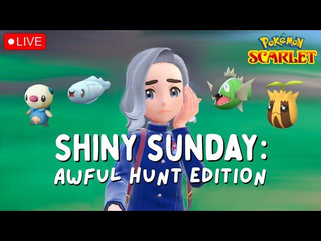  SHINY SUNDAY: MASUDA HUNTING AWFUL HUNTS! | Live Stream | Pokemon Scarlet