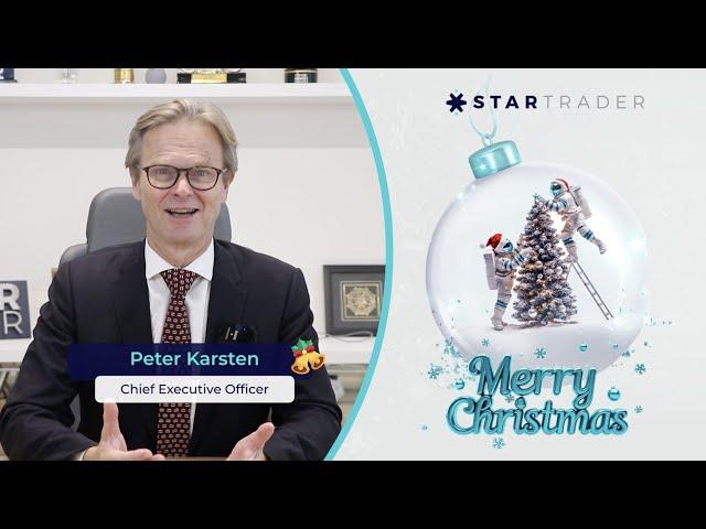 Season's Greetings from Peter Karsten, CEO of STARTRADER