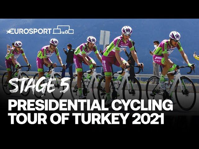 Presidential Cycling Tour of Turkey 2021 - Stage 5 Highlights | Cycling | Eurosport