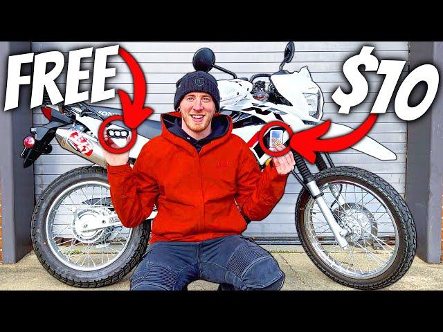 The Honda XR150L Gets Some CHEAP & EASY Added Power!