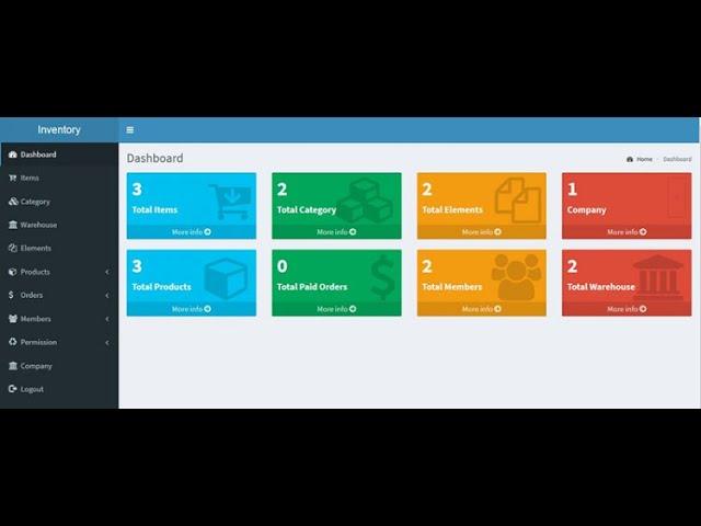 Inventory Management System in PHP/Codeigniter Installation Demo