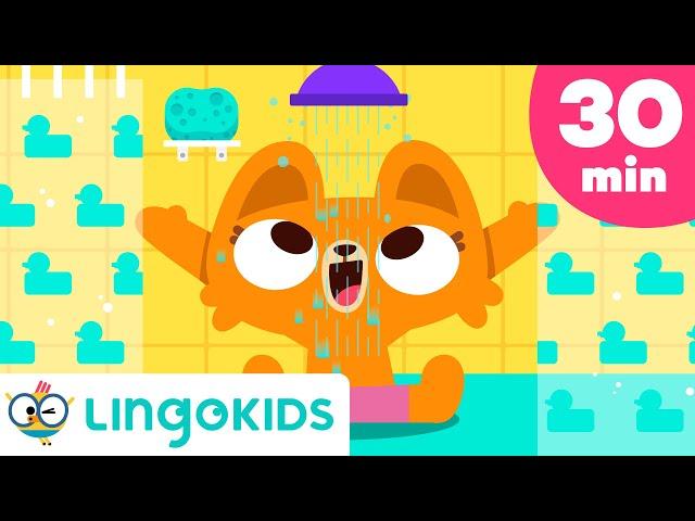 SPLASH, SPLASH   Best Bath Songs + Good Habits for kids | Lingokids