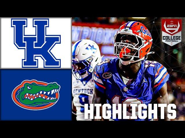 Kentucky Wildcats vs. Florida Gators | Full Game Highlights | ESPN College Football