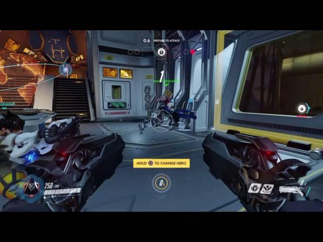 FIRST TIME PLAYING OVERWATCH!!! IM SUCH A NOOB!