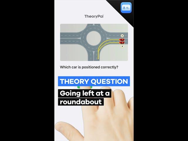 Question you can get asked on your theory test. Do you know how to position at roundabouts? 