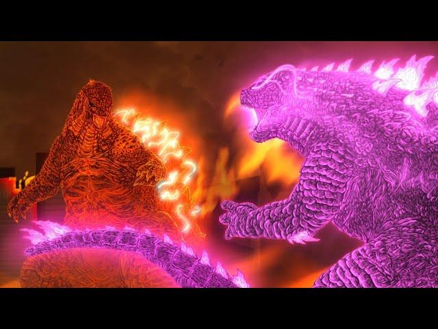 Thermonuclear Godzilla VS Supercharged Evolved Godzilla | Who Would Win