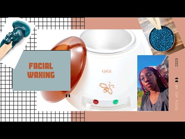 Facial Hair Removal Using Hard Wax / Black Esthetician /GIGI Pro Products/ Caramel Esthetics Guide